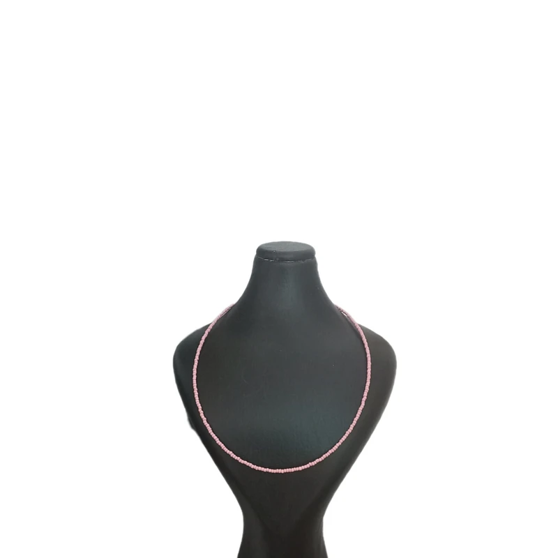 گردنبند دست ساز زنانه مدل ساده