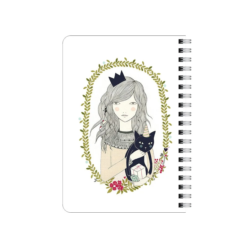 دفترچه یادداشت بامبیلیپ مدل تولد و گربه و دختر کد 9074043