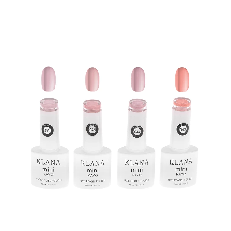 لاک ژل اکلیلی ناخن کلانا مدل دیسکو بسته 4 عددی