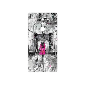 MAHOOT Collage of Catwalk Bridge Cover Sticker for Honor 6X