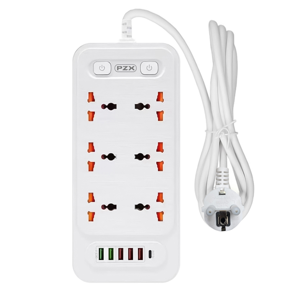 محافظ ولتاژ و شارژر و چندراهی برق پی زد ایکس مدل BKL-22 1 محافظ ولتاژ و شارژر و چندراهی برق پی زد ایکس مدل BKL-22