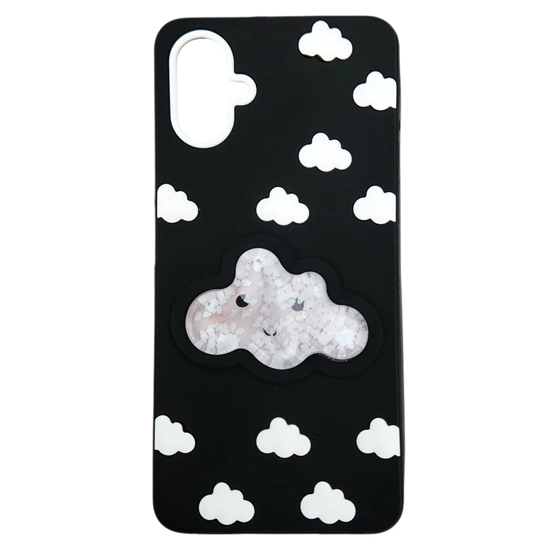 کاور مدل ابری سیلیکونی مناسب برای گوشی موبایل سامسونگ Galaxy A06