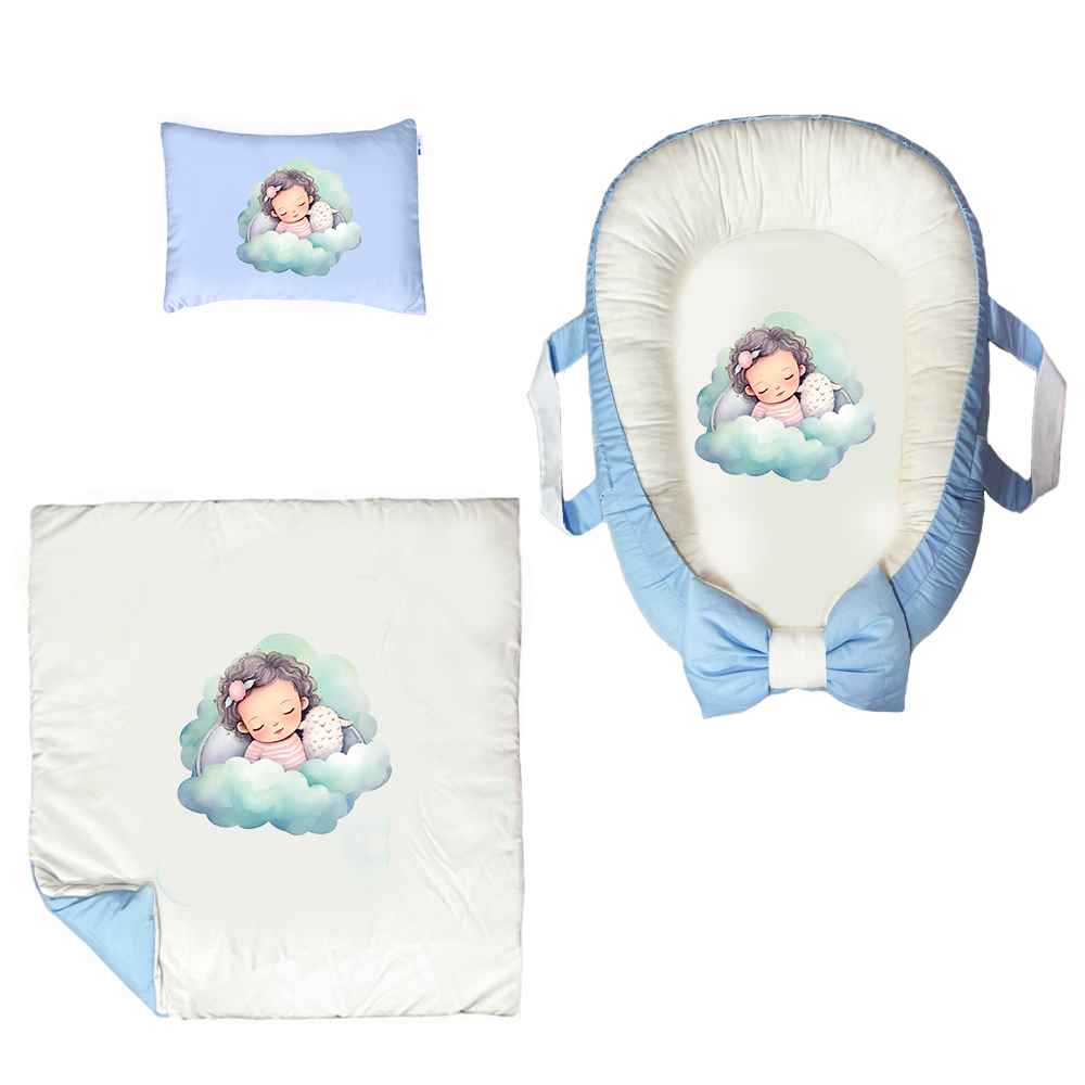 سرویس خواب 3 تکه نوزاد مدل کودک در خواب کد DKBB6-set