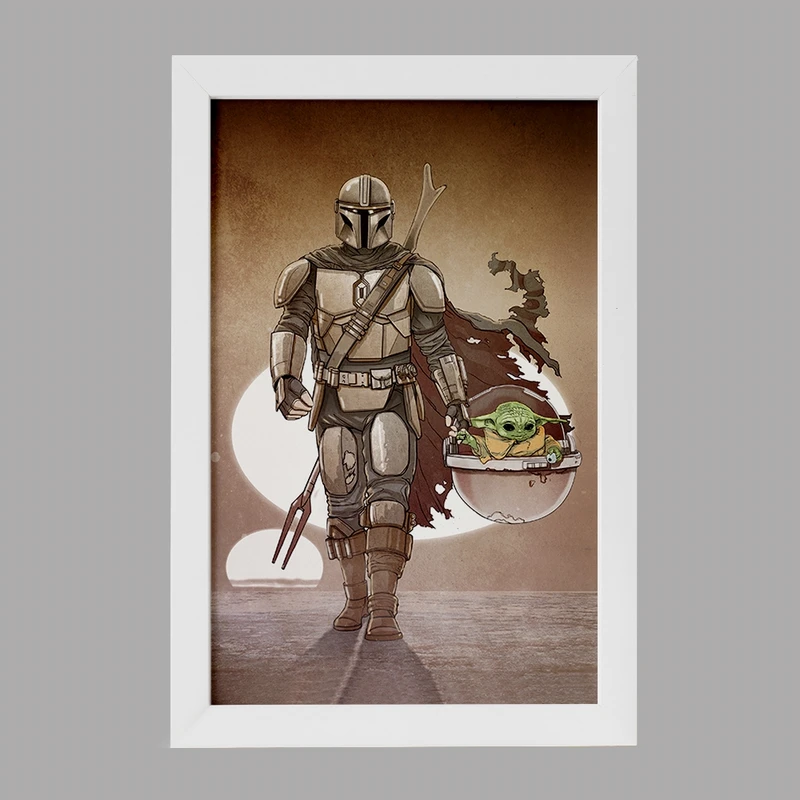 تابلو خندالو مدل جنگ ستارگان (Star Wars) کد F1985