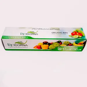 کیسه فریزر رولی طرح درنا کد B130 بسته 130 عددی