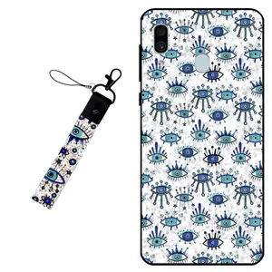 Megafone Devil eye 6464 Cover for Samsung Galaxy A20 / A30 / M10 S With Wrist strap