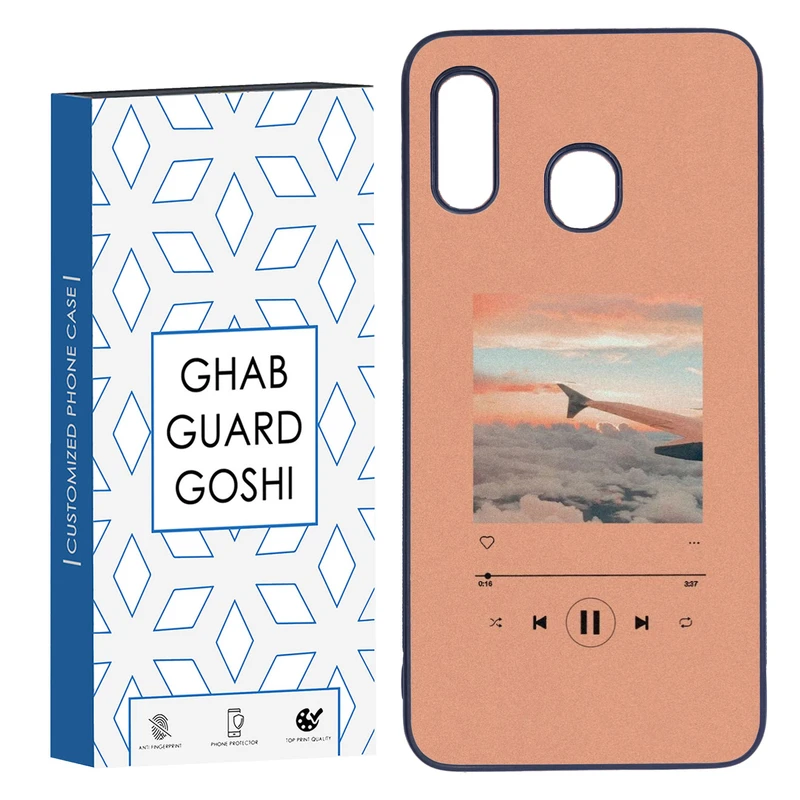 کاور قاب گارد گوشی طرح موزیک کد TPU-266 مناسب برای گوشی موبایل سامسونگ Galaxy A30 / A20