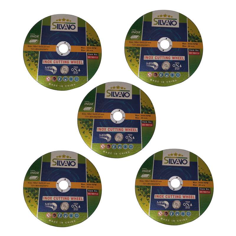 صفحه استیل بر  سیلوانو مدل 180x1.6 مجموعه 5 عددی