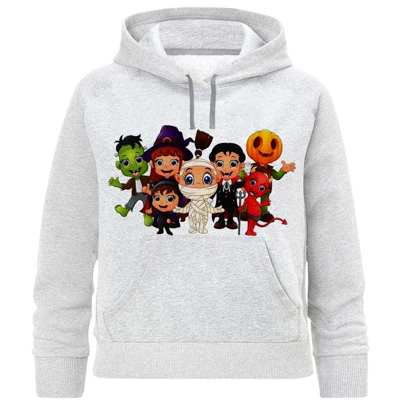 هودی پسرانه مدل هالو وین F833