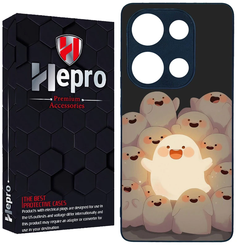 کاور هپرو طرح فانتزی مدل TPU مناسب برای گوشی موبایل شیائومی REDMI NOTE 13 PRO 4G