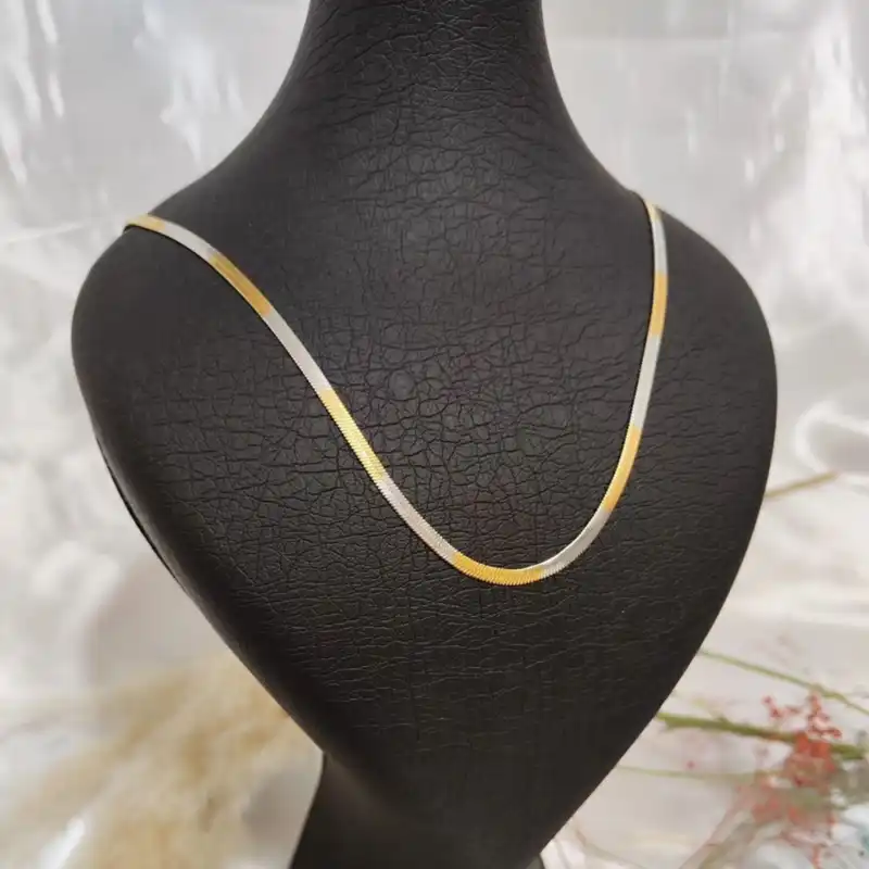 گردنبند زنانه مدل استیل ماری