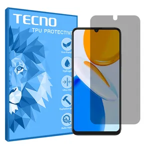 Tecno Resistant model privacy screen protector suitable for Honor X7 mobile phone 