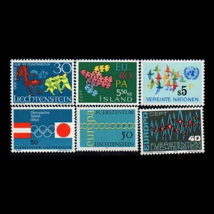 تمبر یادگاری مدل خارجی مجموعه 6 عددی 