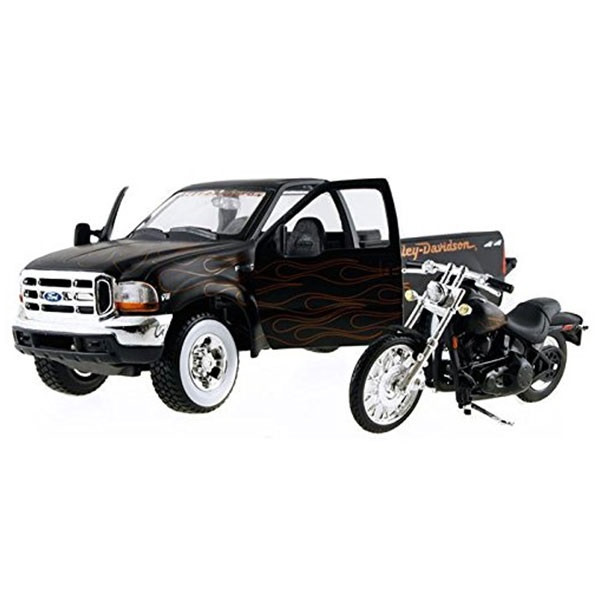 ماکت ماشین مایستو مدل Ford F350 کد 32181 بسته دو عددی