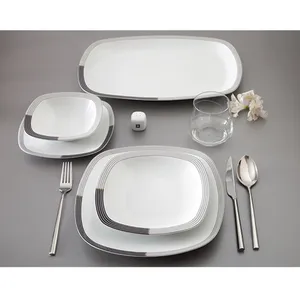 Zarin Iran Quatro Vegas Orit Dinnerware Set 98 Pcs Top Grade