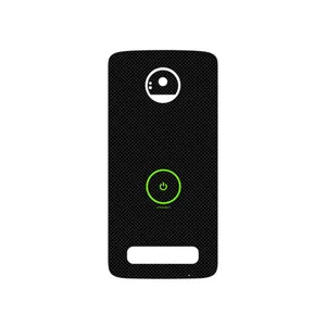 MAHOOT Minimal Power Button Cover Sticker for Motorola Moto Z Play