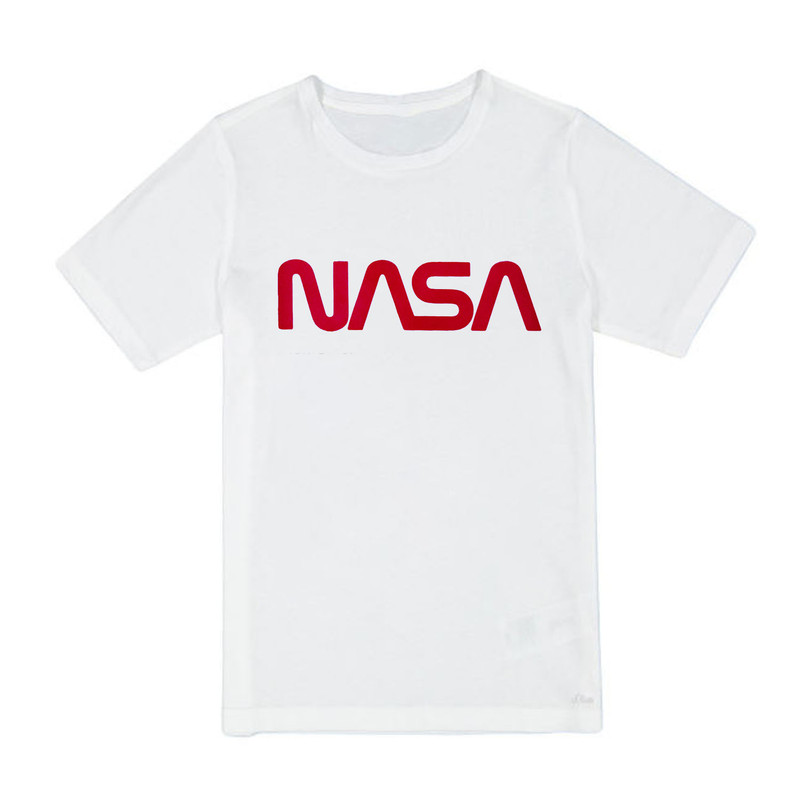 تی شرت آستین کوتاه پسرانه مدل NASA کد BA16 رنگ سفید تی شرت آستین کوتاه پسرانه مدل NASA کد BA16 رنگ سفید