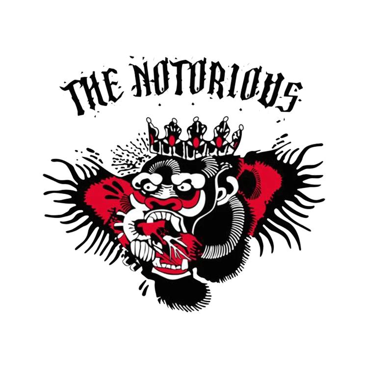 استیکر پارچه و لباس پاد آفرین مدل شامپانزه کد 712