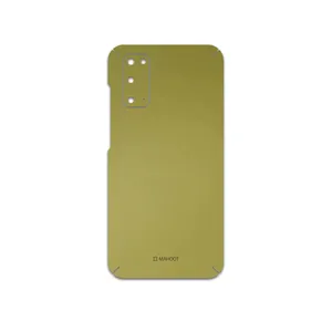 MAHOOT Matte-Gold Cover Sticker for Samsung Galaxy S20