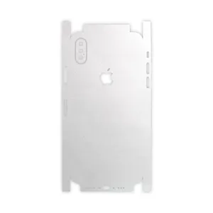 MAHOOT Metallic-White-FullSkin Cover Sticker for Apple iPhone Xs