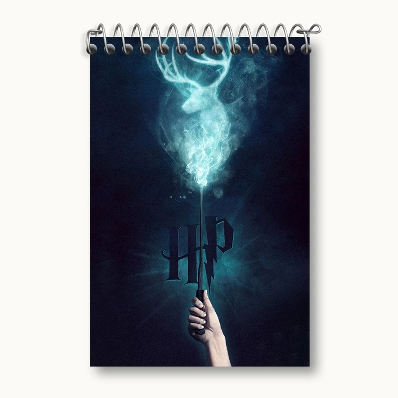 دفتر یادداشت 50 برگ خندالو مدل هری پاتر (Harry Potter) کد F863