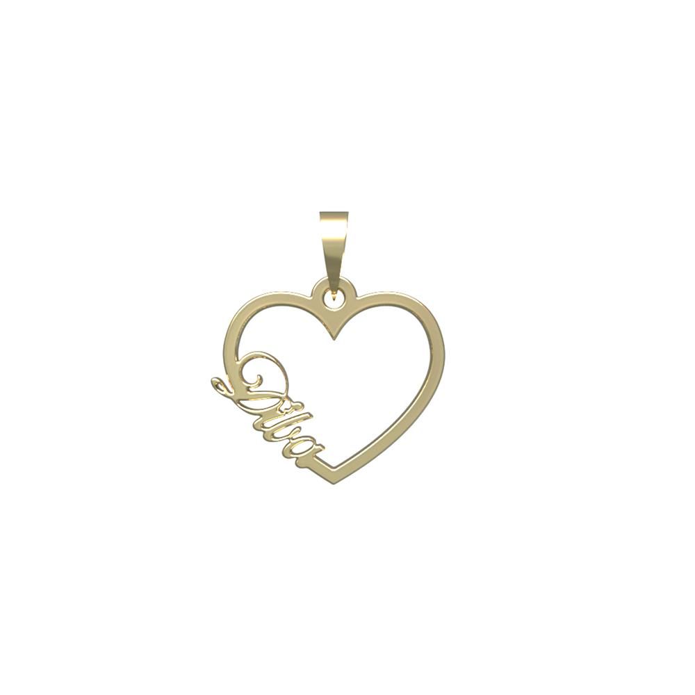آویز گردنبند طلا 18 عیار زنانه مدوپد مدل اسم دیبا diba کد PB1-10386 -  - 2
