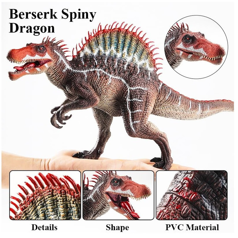 اکشن فیگور مدل دایناسور فک متحرک طرح Spinosaurus