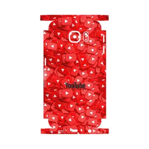 MAHOOT Youtube-FullSkin Cover Sticker for Samsung Galaxy S6 Edge