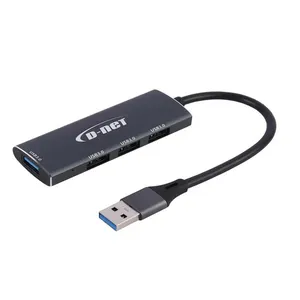 هاب 4 پورت USB 3.0 دی نت مدل dt-430