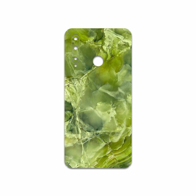 برچسب پوششی ماهوت مدل Green Crystal Marble مناسب برای گوشی موبایل آنر 20 Lite