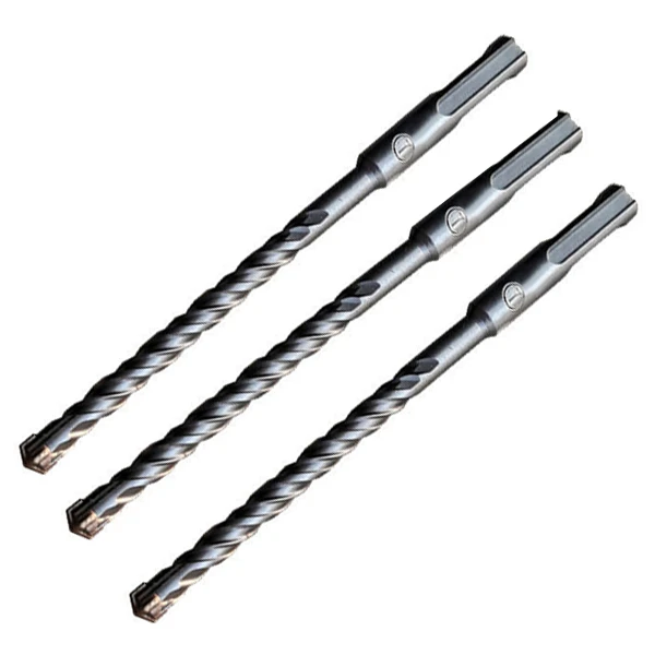 مته چهار شیار مدل HT - 007x110 سایز 7 میلی متر مجموعه سه عددی
