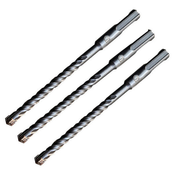مته چهار شیار مدل AT - 7x110 سایز 7 میلی متر مجموعه سه عددی