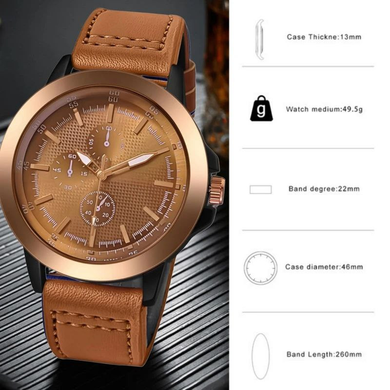 ساعت مچی عقربه‌ای مردانه کوارتز مدل تک موتور کد 02