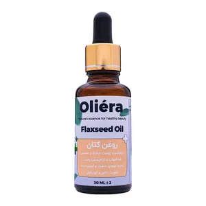 روغن بذر کتان اُلیئرا مدل +A حجم 30 میلی لیتر