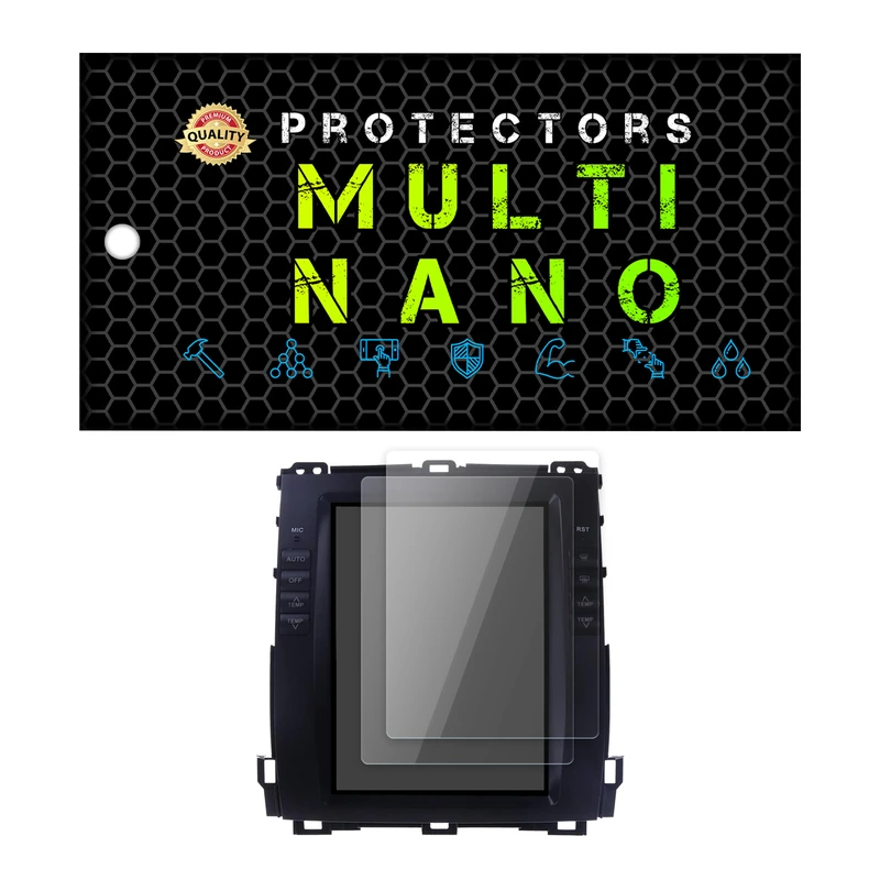 محافظ صفحه نمایش خودرو مولتی نانو مدل X-S2N مناسب برای تویوتا Prado 2007 - 2010 - 2013 بسته دو عددی