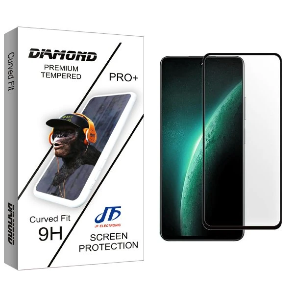 محافظ صفحه نمایش شیشه ای جی اف مدل Diamond مناسب برای گوشی موبایل ریلمی Narzo 60X