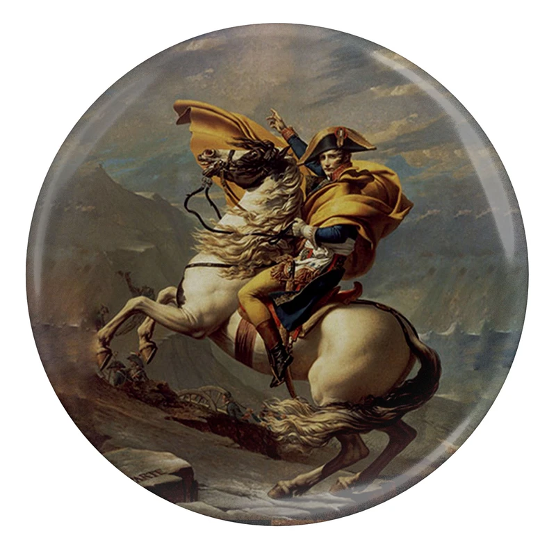 پیکسل مدل نقاشی ناپلئون در حال عبور از آلپ کد S15148