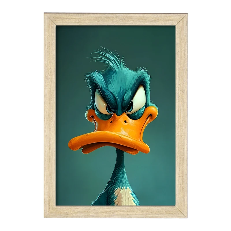 تابلو خندالو مدل دافی داک (Daffy Duck) کد F12848