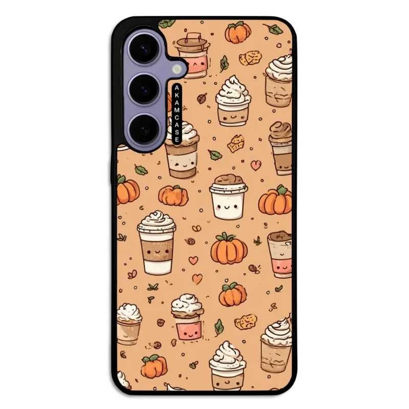 کاور آکام مدل AMC-WSGS24P-PUMPKIN-8 مناسب برای گوشی موبایل سامسونگ Galaxy S24 Plus