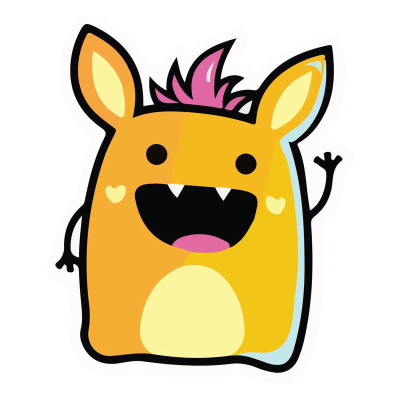 استیکر خودرو پویا مارکت طرح فانتزی کد 1156