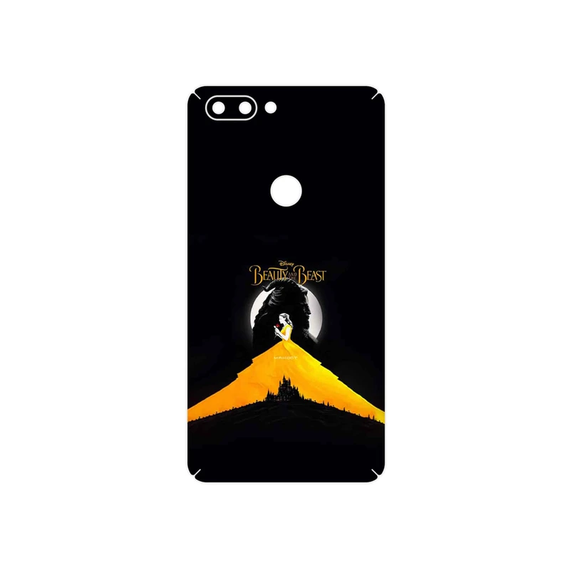 برچسب پوششی ماهوت مدل Beauty and the Beast مناسب برای گوشی موبایل تکنو Phantom 8