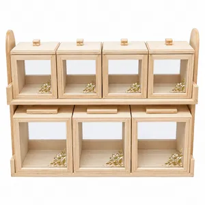 جا ادویه 7 پارچه مدل P-01 به همراه استند