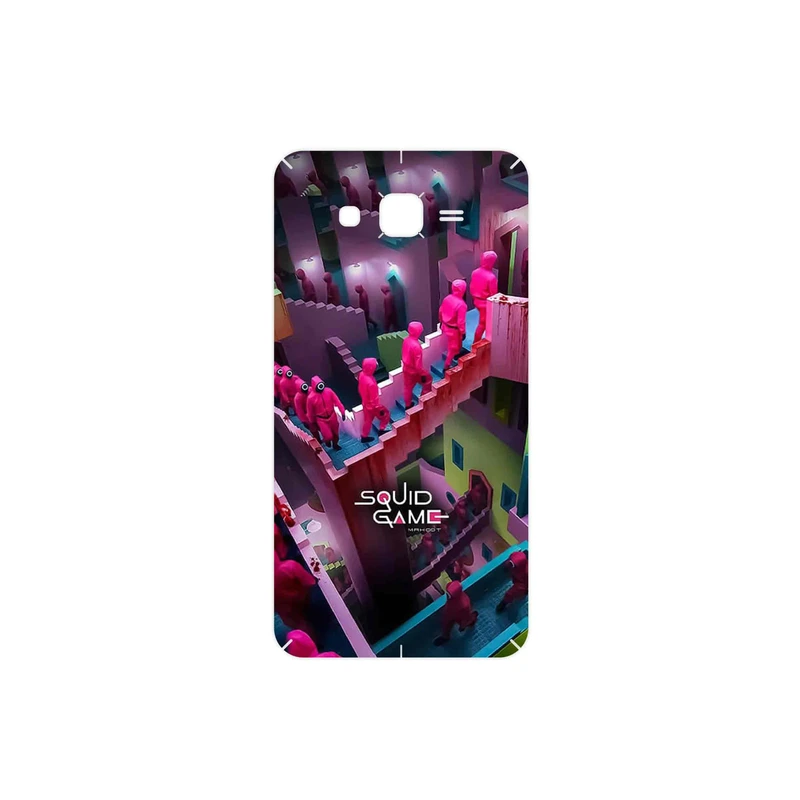 برچسب پوششی ماهوت مدل Squid Game مناسب برای گوشی موبایل سامسونگ Galaxy J7 2015