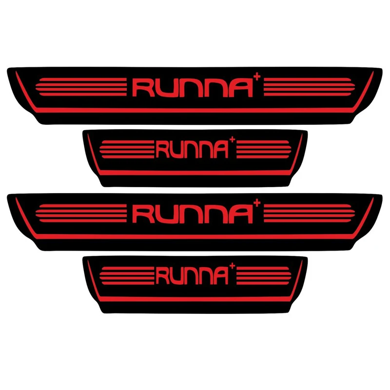   برچسب بدنه خودرو اسپرت غدیر مدل CH RE YA59 A73مناسب برای رانا پلاس بسته 4 عددی