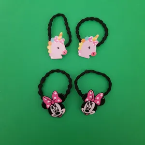 کش مو زنانه مدل میکی و اسب تک شاخ مجموعه 4 عددی