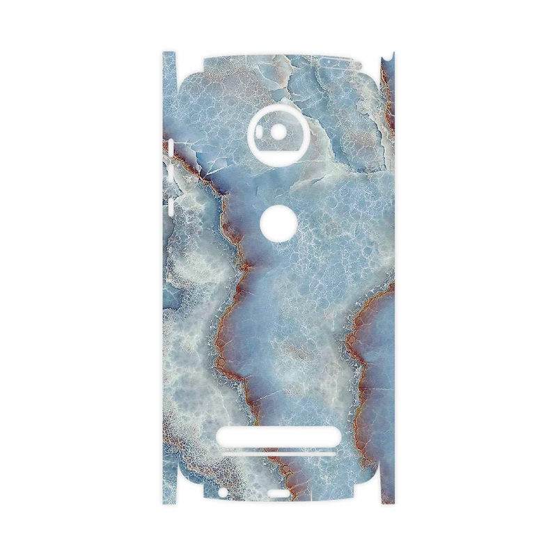 برچسب پوششی ماهوت مدل Blue Ocean Marble-FullSkin مناسب برای گوشی موبایل موتورولا Moto Z2 Play