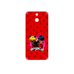 MAHOOT Ladybug and Cat Noir Cover Sticker for HTC One E8