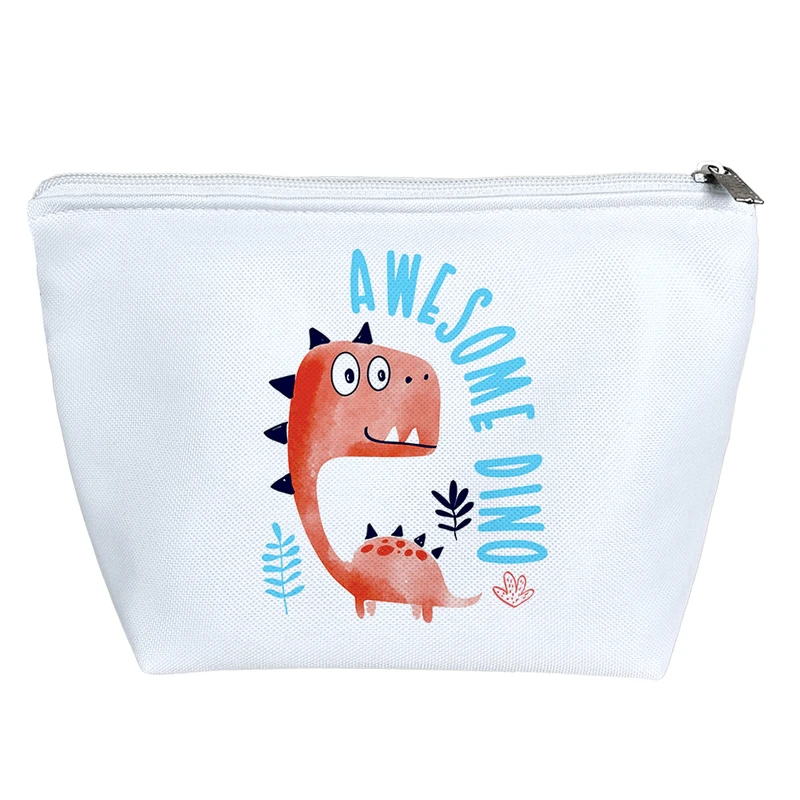 کیف لوازم آرایش دخترانه خندالو مدل دایناسور کد 1810