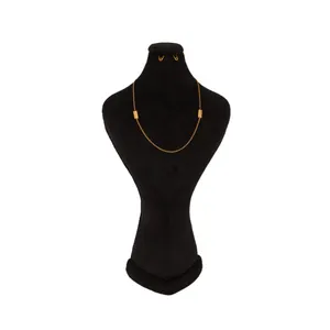 گردنبند طلا 18 عیار دخترانه رستا گالری مدل F5485D6