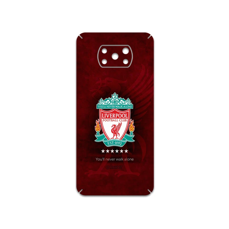 برچسب پوششی ماهوت مدل Liverpool مناسب برای گوشی موبایل شیائومی Poco X3 NFC